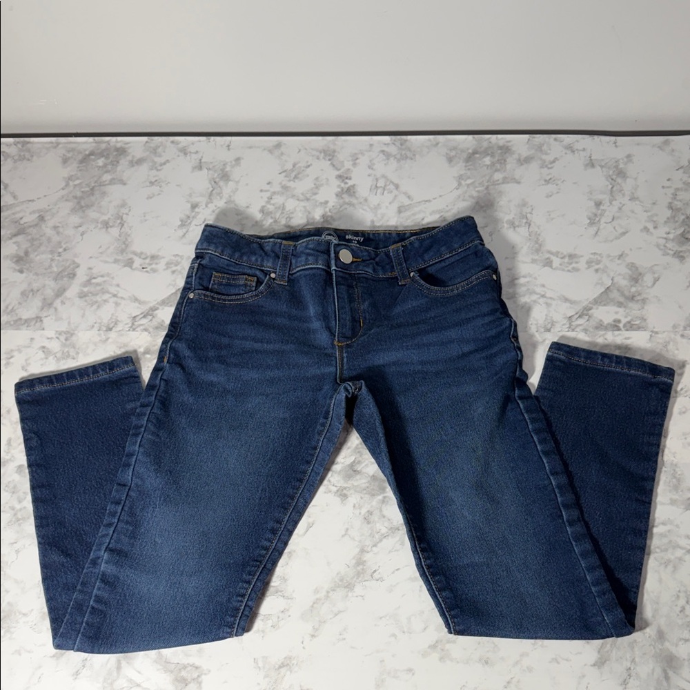 Wonder Nation Dark Blue Girl’s Skinny Jeans Size 10